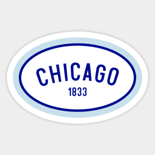 Chicago 1833 Alt Sticker